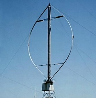 Éolienne à axe verticale