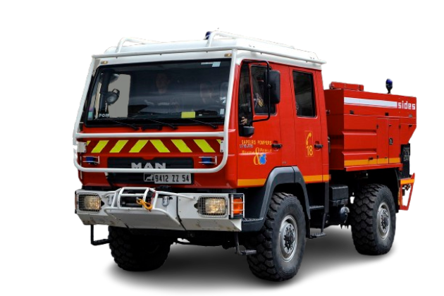 Camion citerne feux de forêts CFF