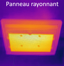 Chauffage électrique à rayonnement infrarouge