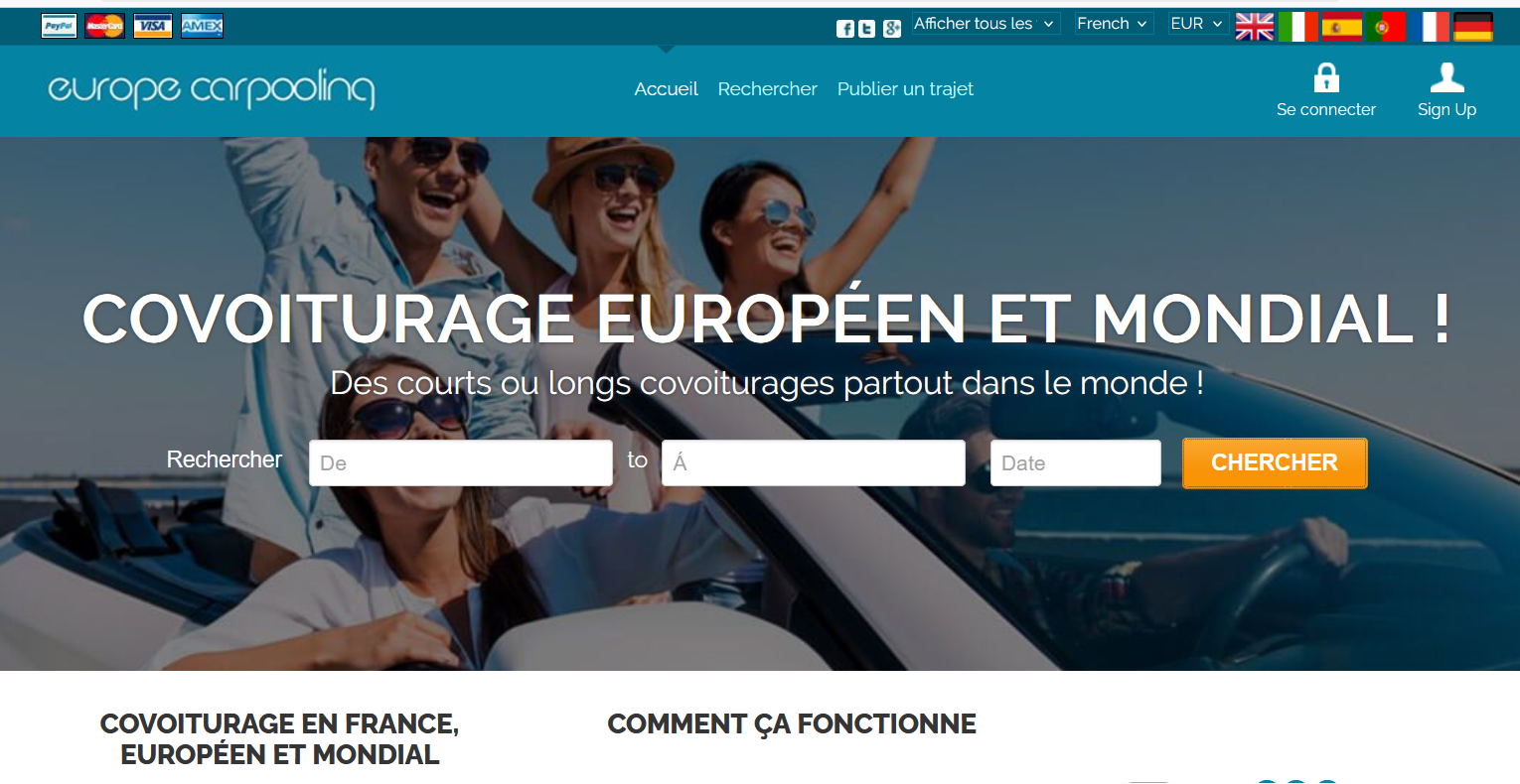 Europe Carpooling
