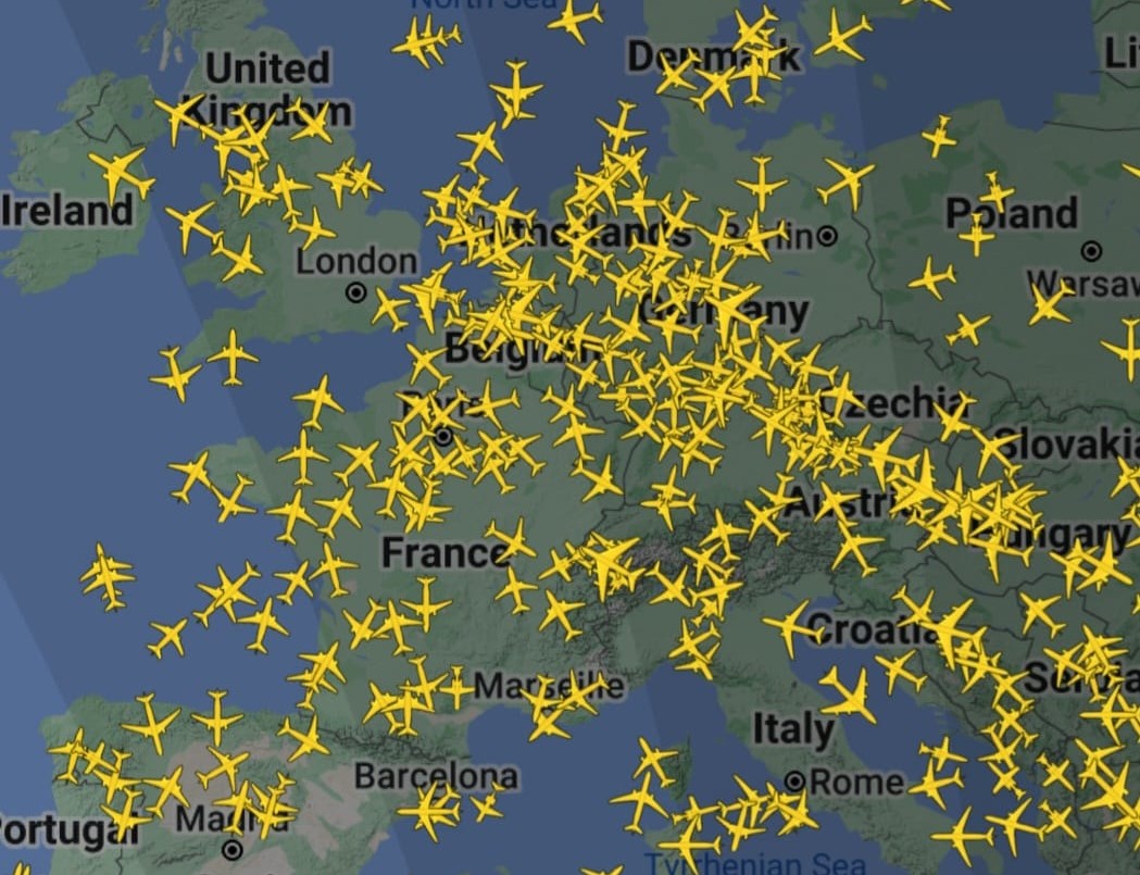 Réduire le trafic aérien