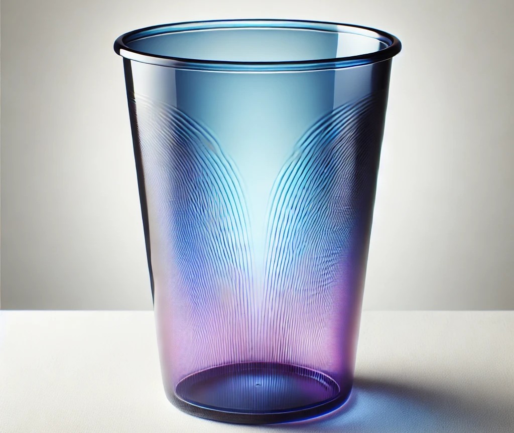 Verre en plastique réutilisable
