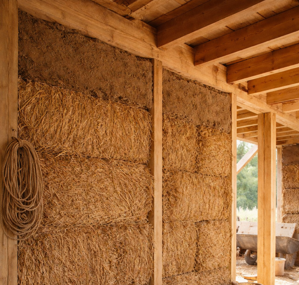 Les maisons en paille