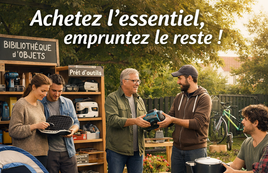 Achetez l'essentiel, empruntez le reste !