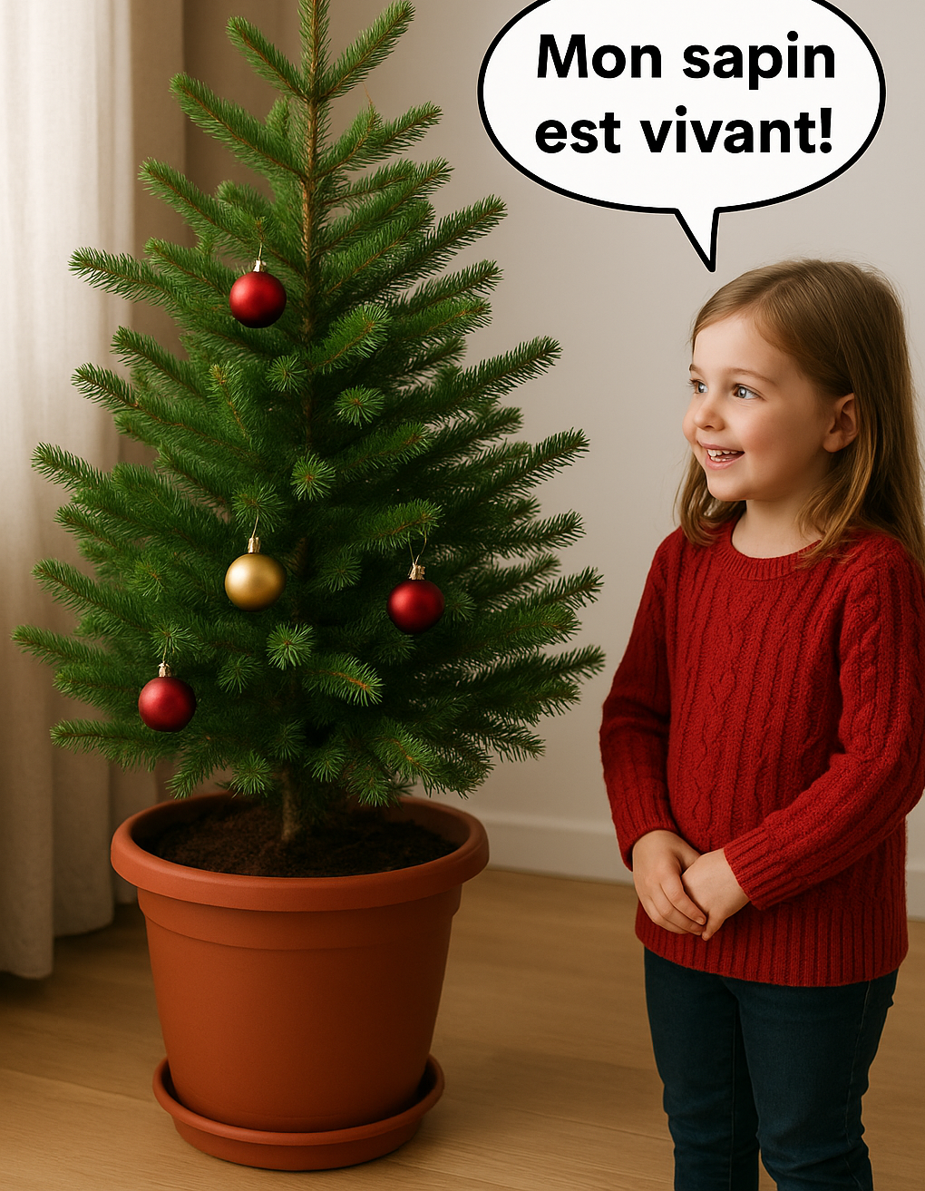 Optez pour un Sapin de Noël vivant