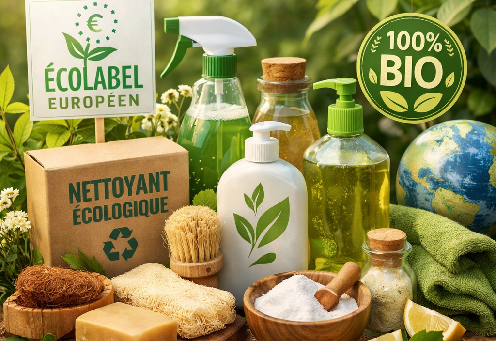 Fournitures de nettoyage biodégradables