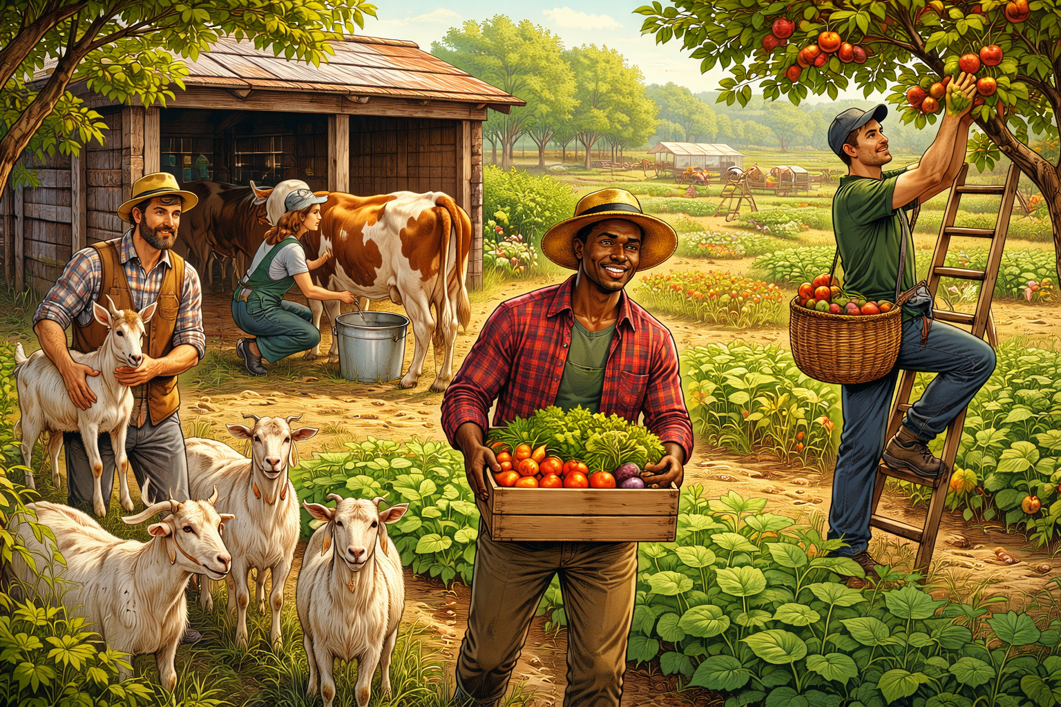 Les fermes partagées