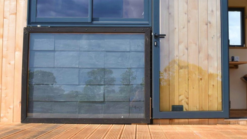 Chauffage solaire version ardoise - Low tech Lab