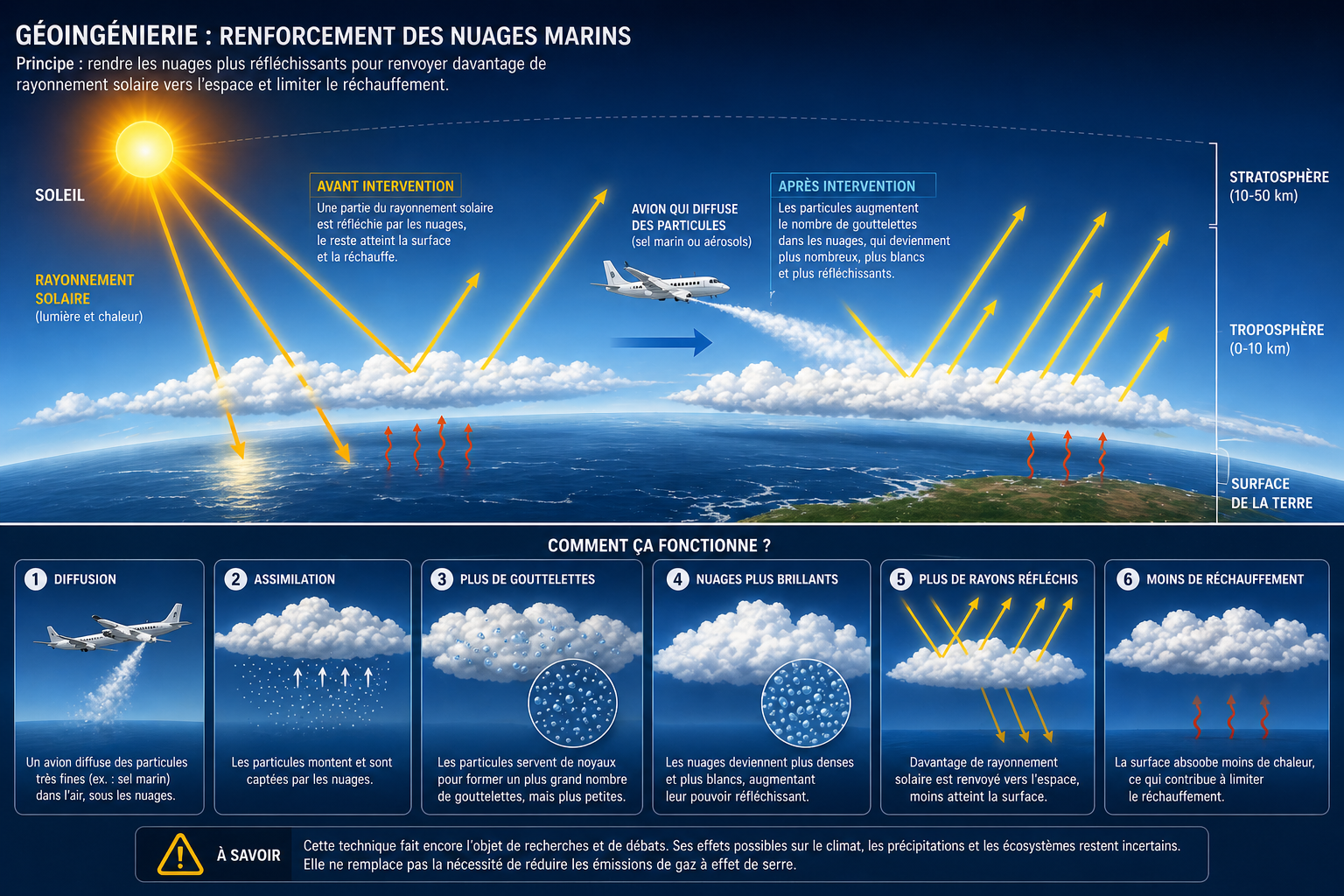 La géoingenerie / géo-ingénierie