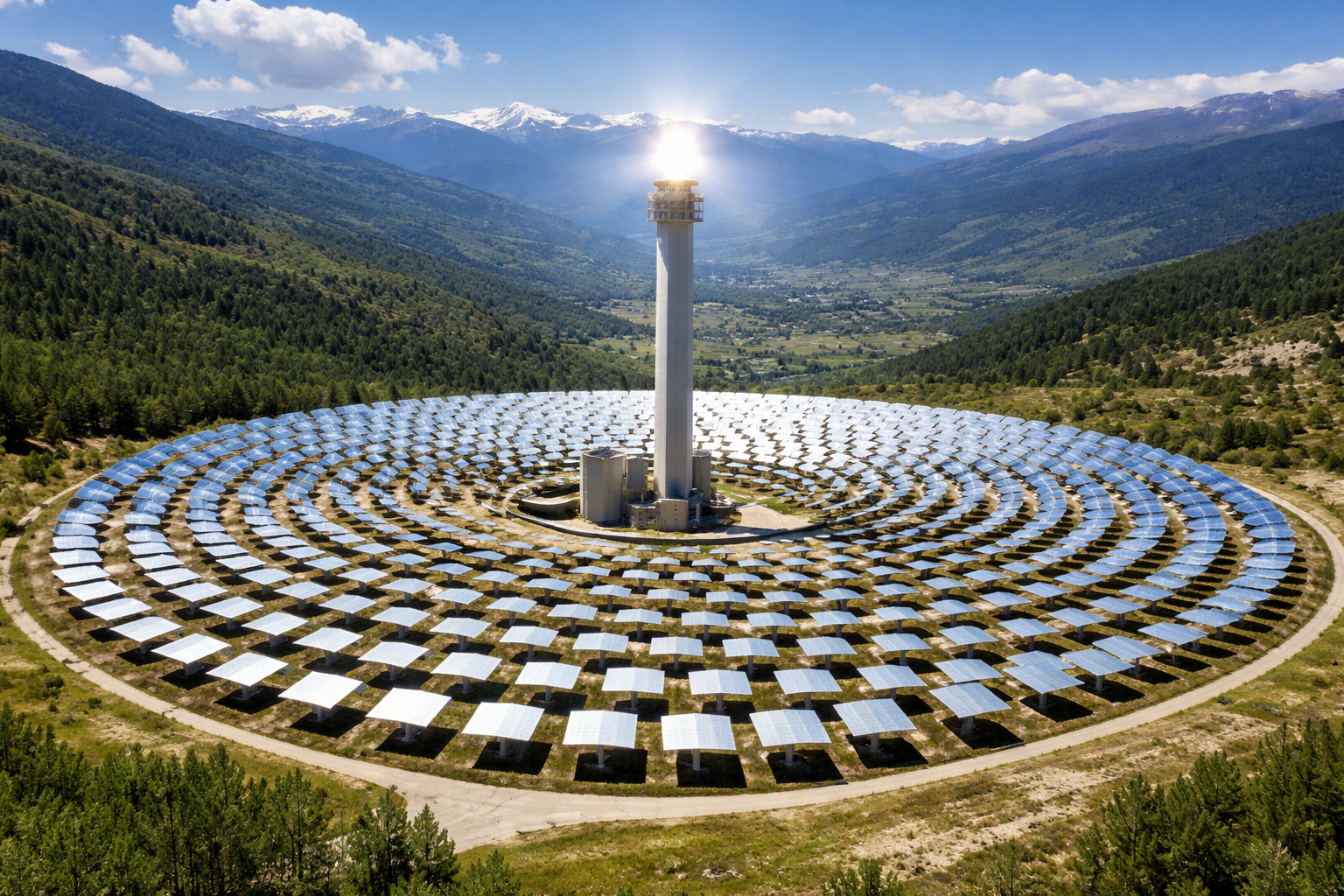 Centrale solaire Thémis